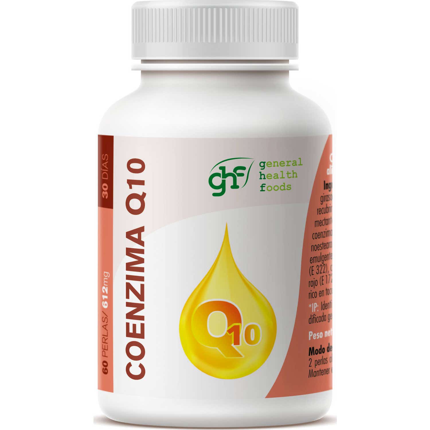 GHF coenzima Q10 30mg 60 perlas