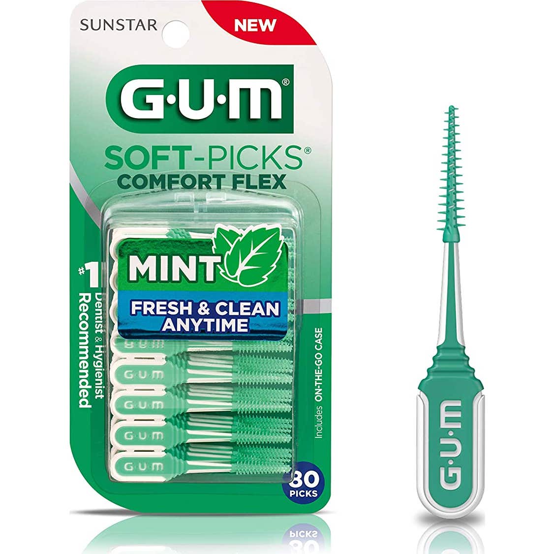 Gum Soft-Picks Comfort Flex Cepillo Interdental 80uds