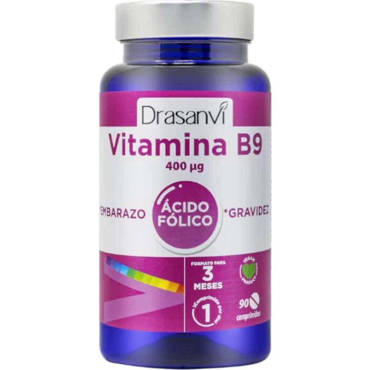 Drasanvi Vitamina B9 400Μg Ácido Fólico 90 comp