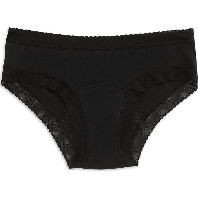 Platanomelón Kiwitas Doble Blonda Braguitas Menstruales Negro M