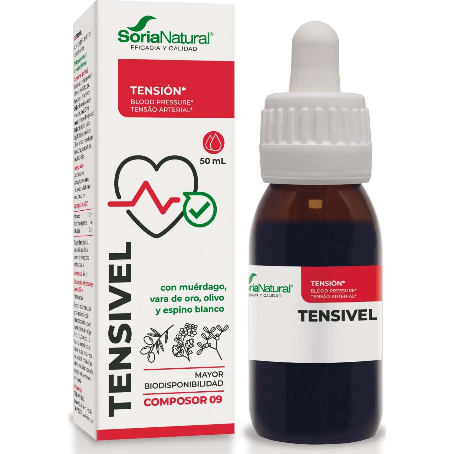 Soria Natural Tensivel Composor 09 50 ml