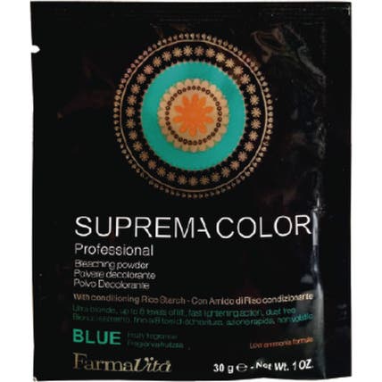 Farmavita Suprema Bleaching Powder Decolorante Azul 30 g