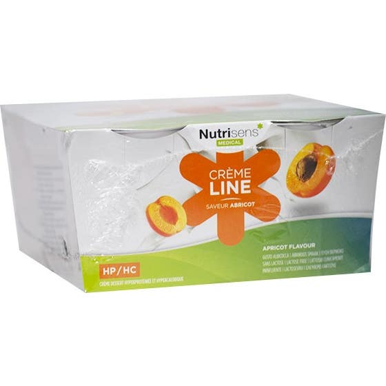 Nutrisens Cremeline 2Kcal Peches Abrico 4 125 g