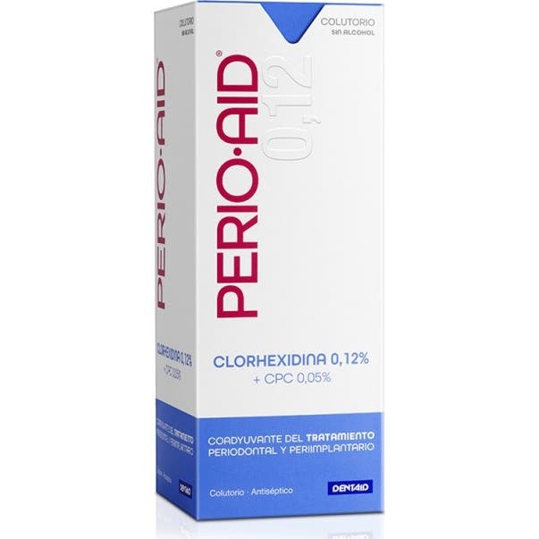 Perio·Aid Clorhexidina 0,12% + CPC 0,05% Coadyuvante del Tratamiento 500ml