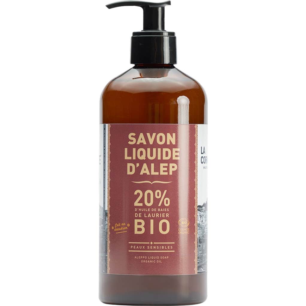 La Corvette Jabón Líquido de Alepo Laurier 500ml
