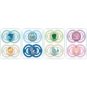 Chupete Mam Perfect 6+ Meses Silicone Bote Strilisation Batch 2