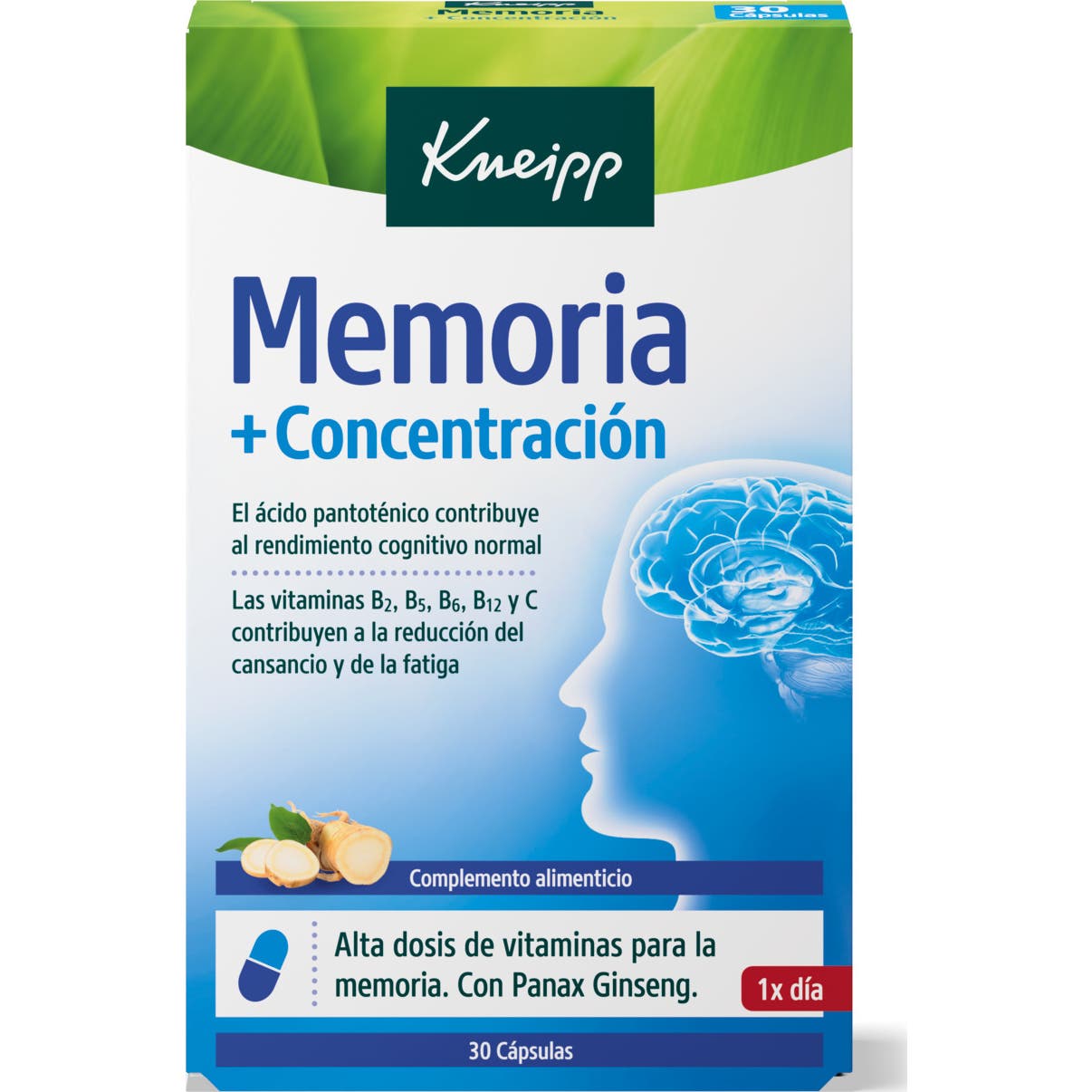 Kneipp Complemento Memoria Y Concentración - Imagen 2