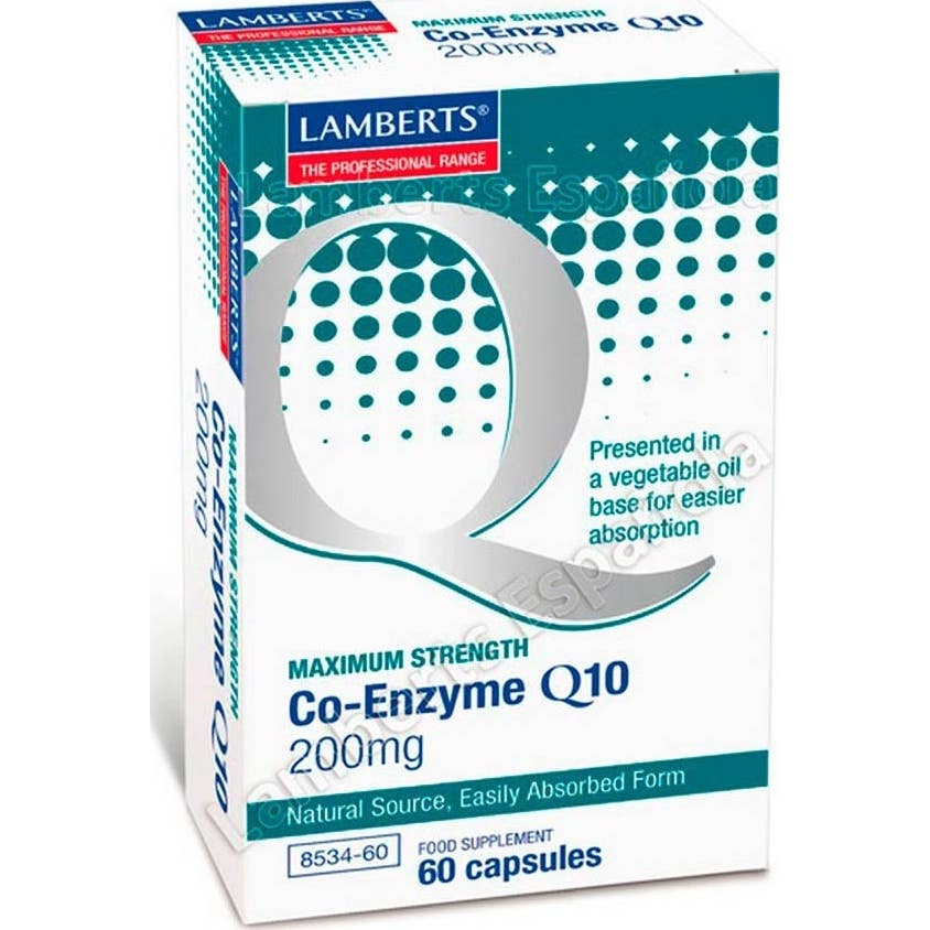 Lamberts Co Enzyme Q10 200mg 60cáps