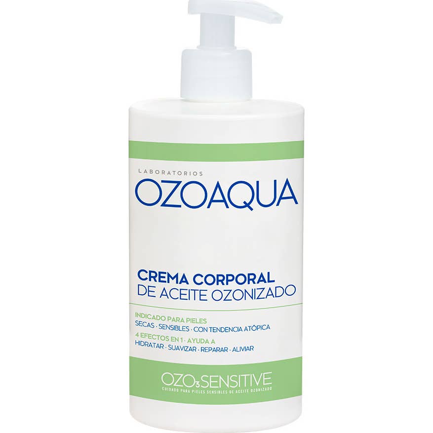Ozoaqua OzoSensitive Crema Corporal de Aceite Ozonizado 500ml