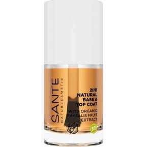 Sante Base y Top Coat Esmalte Uñas Natural 2 en 1 10ml