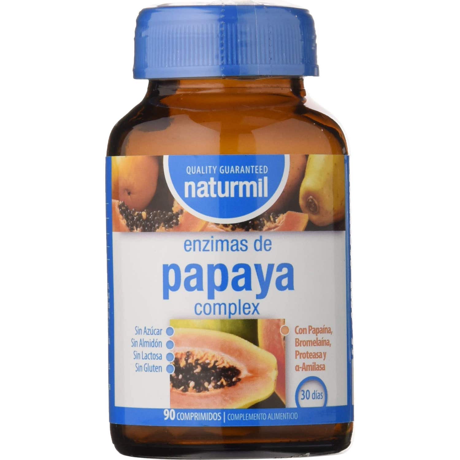 Naturmil Enzimas de Papaya Complex 90comp