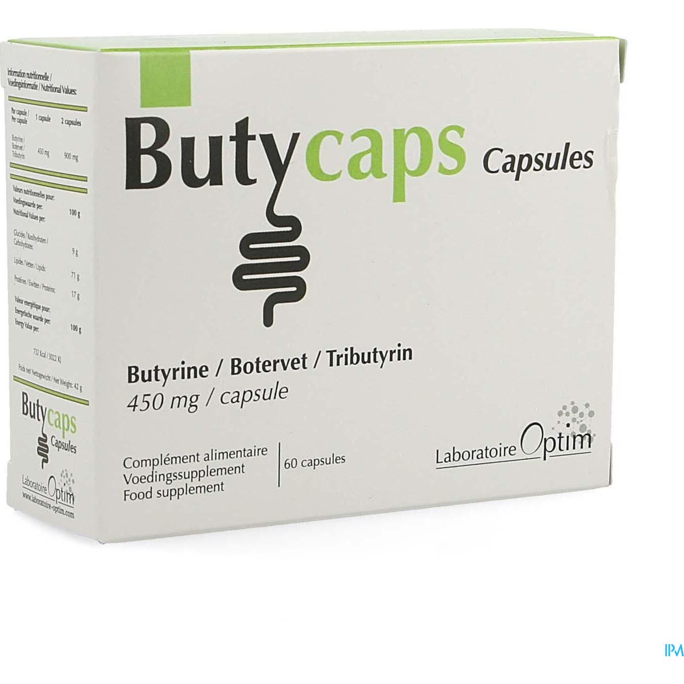 Butycaps 450mg 60comp