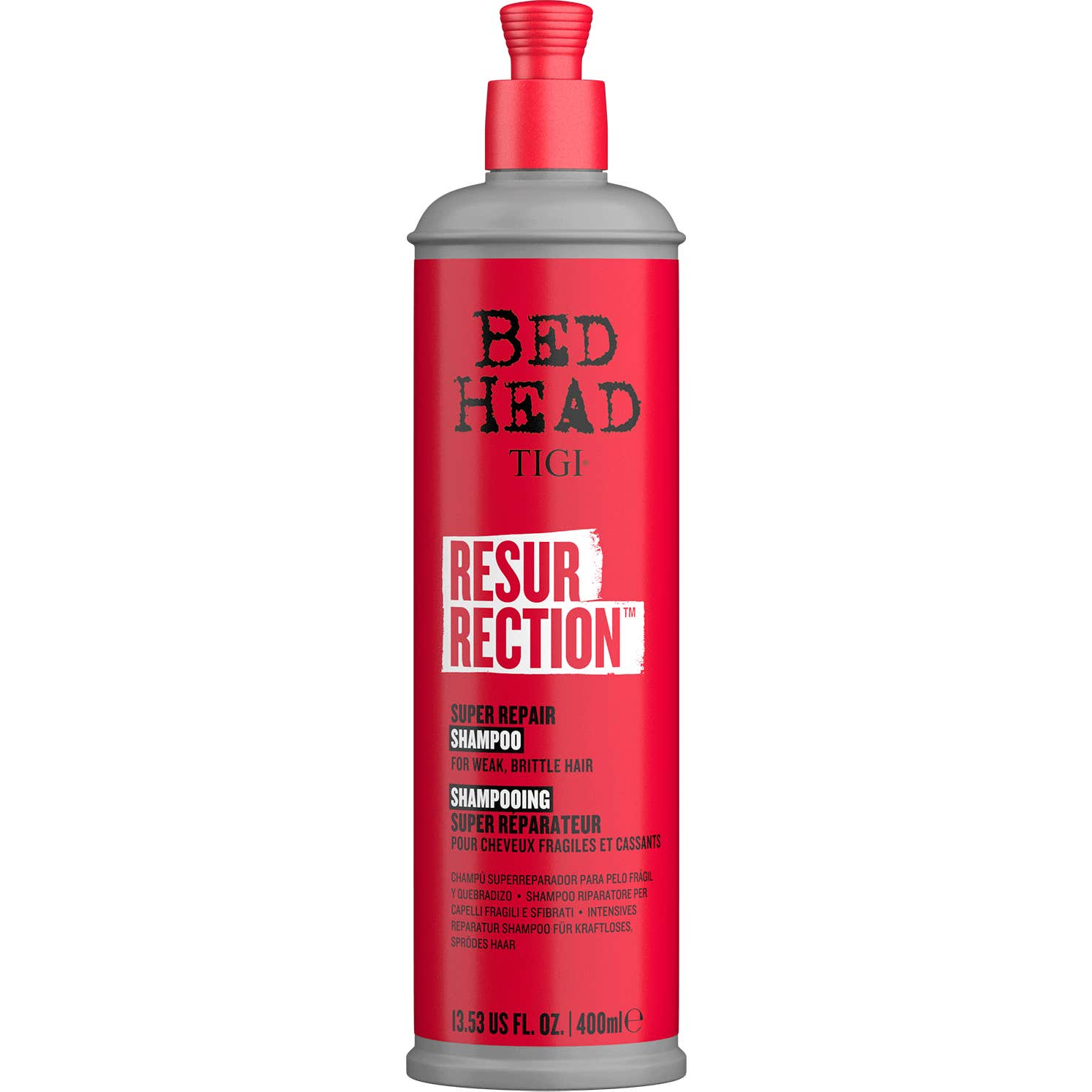 Tigi Bed Head Resurrection Super Repair Champú 400ml