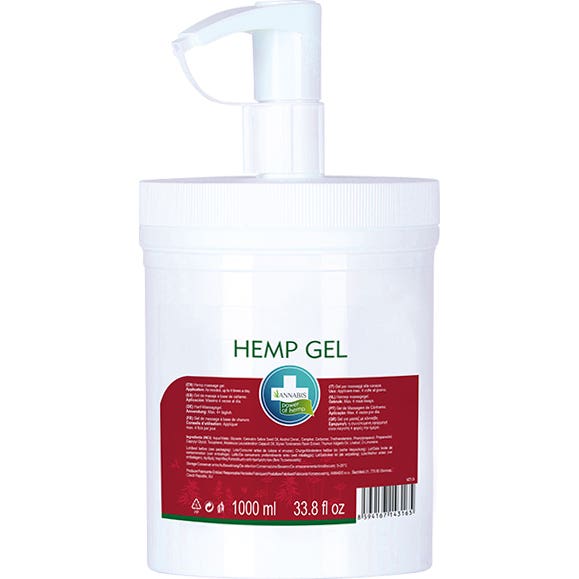 Annabis Hemp Gel Bálsamo De Masaje A Base De Cáñamo 1000ml