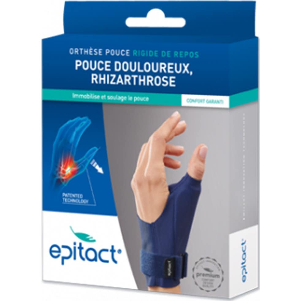 Epitact Ortesis Pulgar Rígida Reposo Rizartrosis Izquierda T-S 1ud