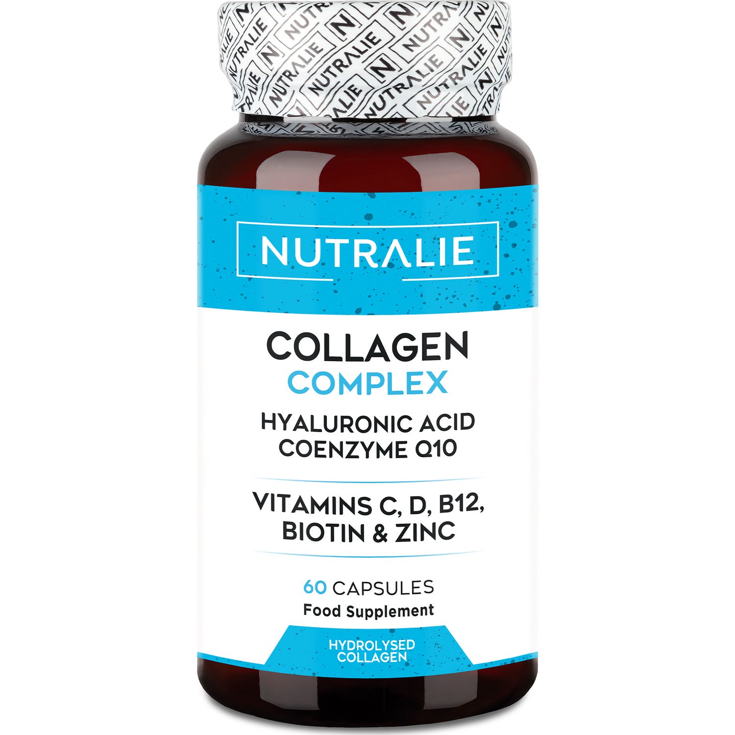 Nutralie Colageno Complex + Ácido Hialurónico + Coencima Q10 60caps
