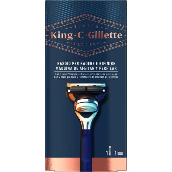 Gillette King Shave & Edging Razor 1ud