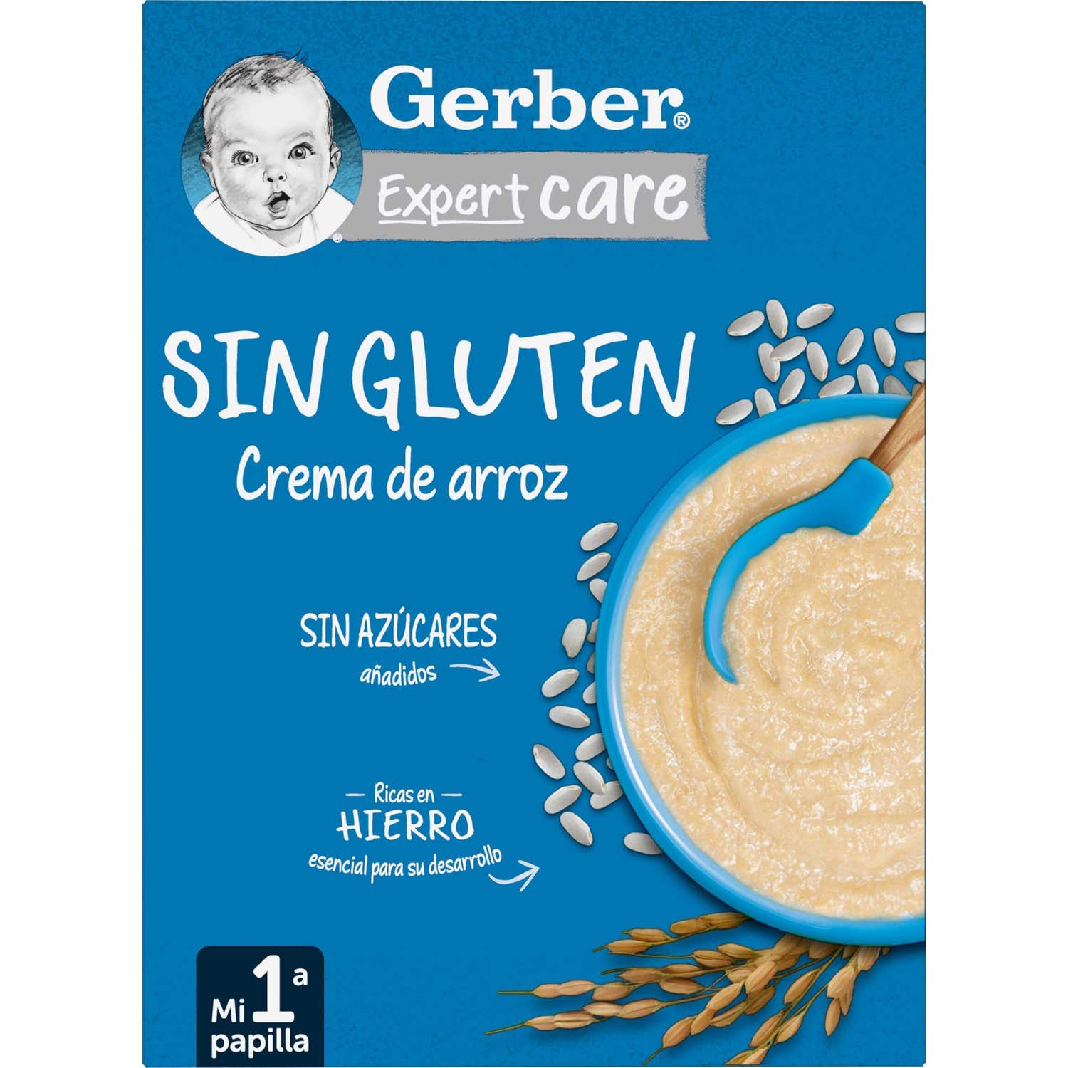 Gerber Crema de Arroz Sin Gluten 250g
