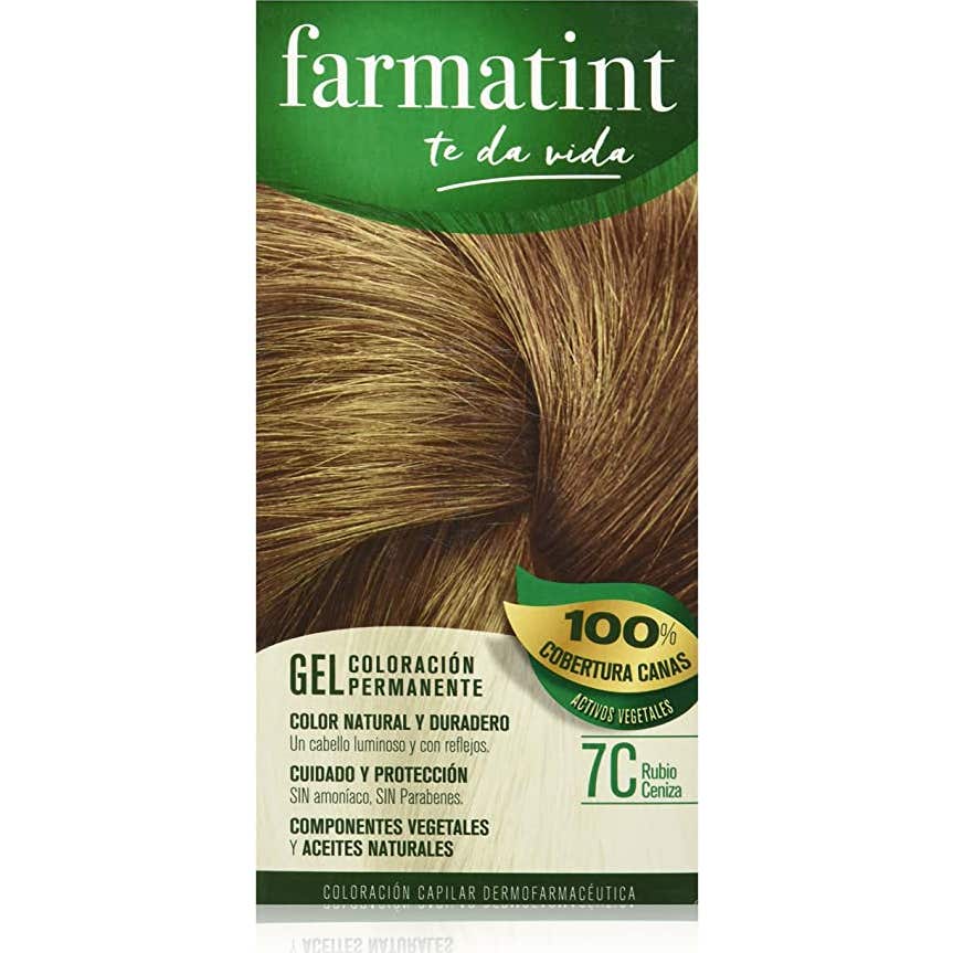 Farmatint Gel 7C Rubio Ceniza 135ml