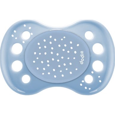 Dodie Chupete Anatómico Silicona 0-6 M Azul Nº94
