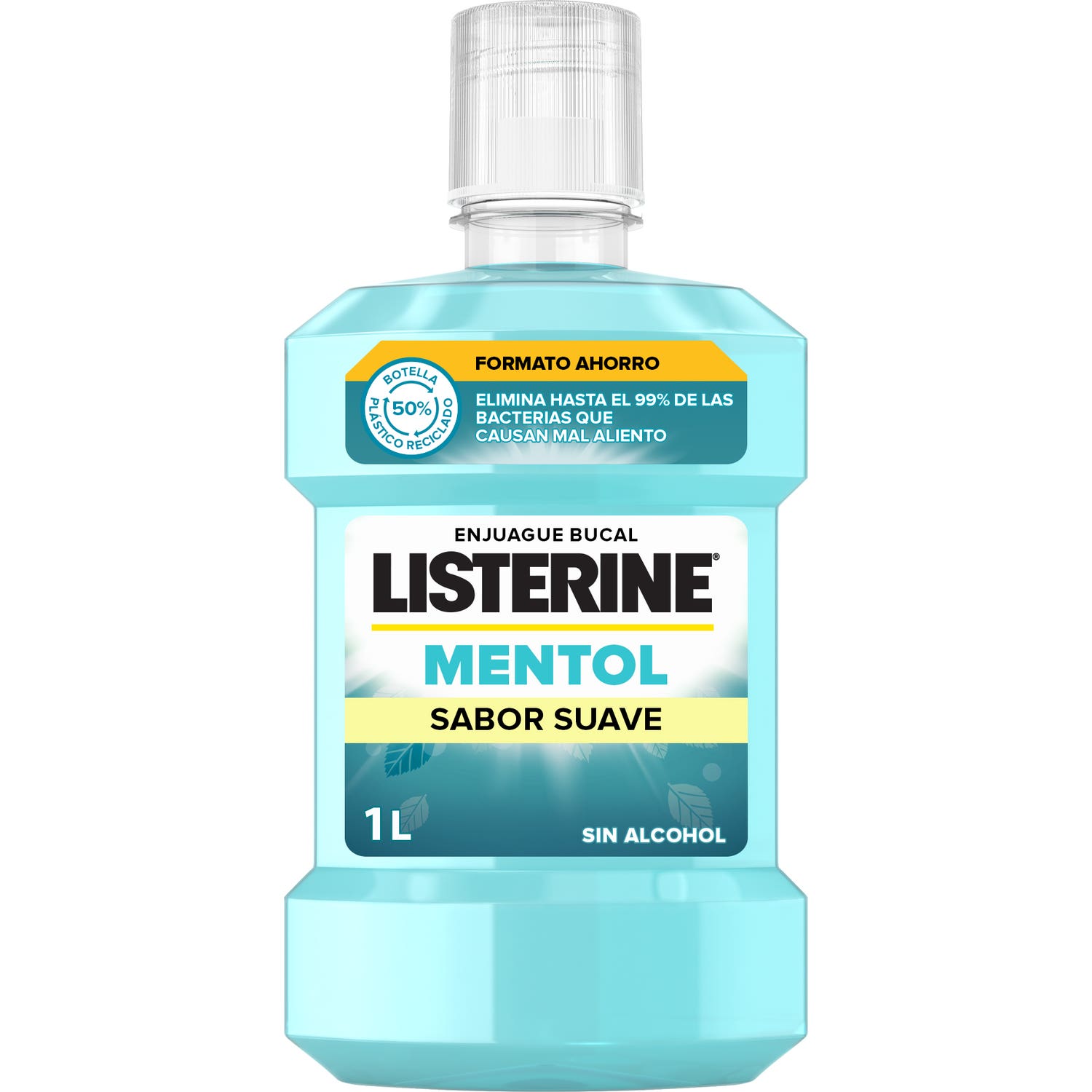 Listerine Mentol Sabor Suave 1000ml
