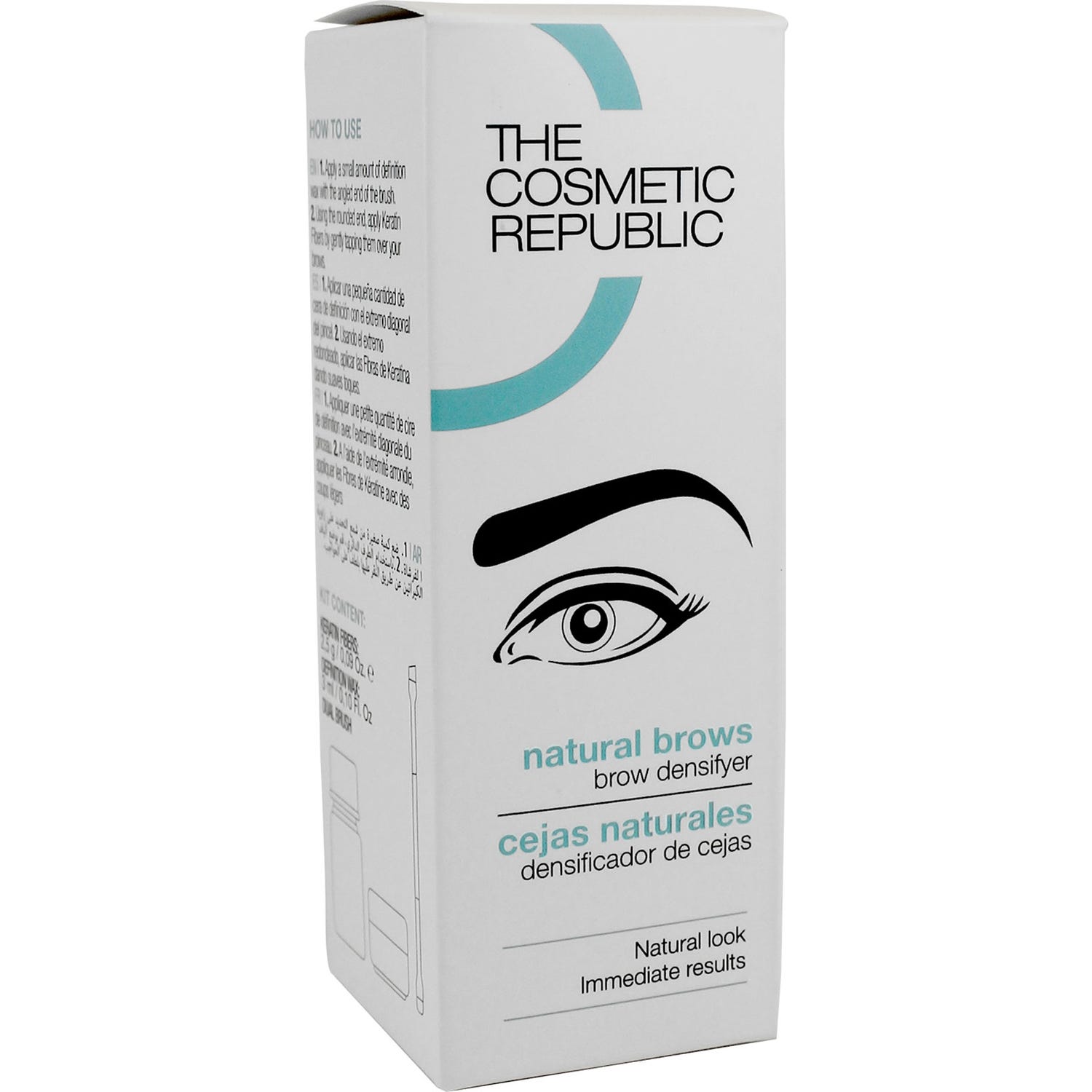 The Cosmetic Republic Natural Brows Negro 1 kit