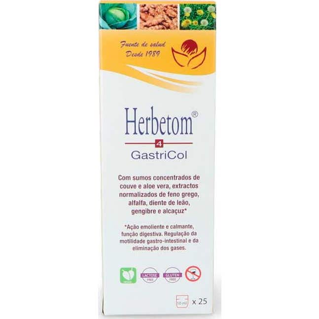 Bioserum 10 X Herbetom 4 Gc Gastricol 250 Ml - Imagen 3