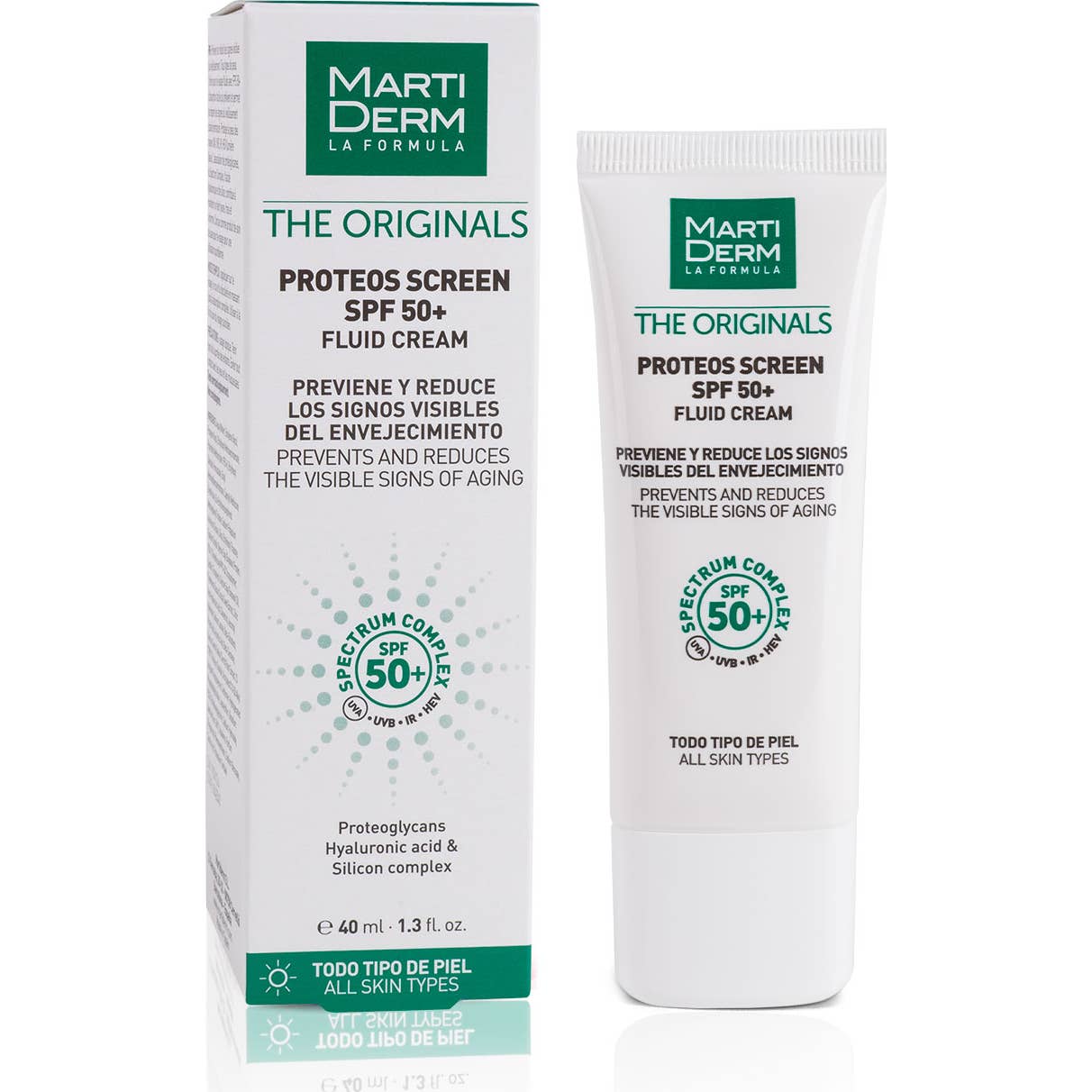 Martiderm® Proteos Screen SPF50+ Fluid Cream 40ml