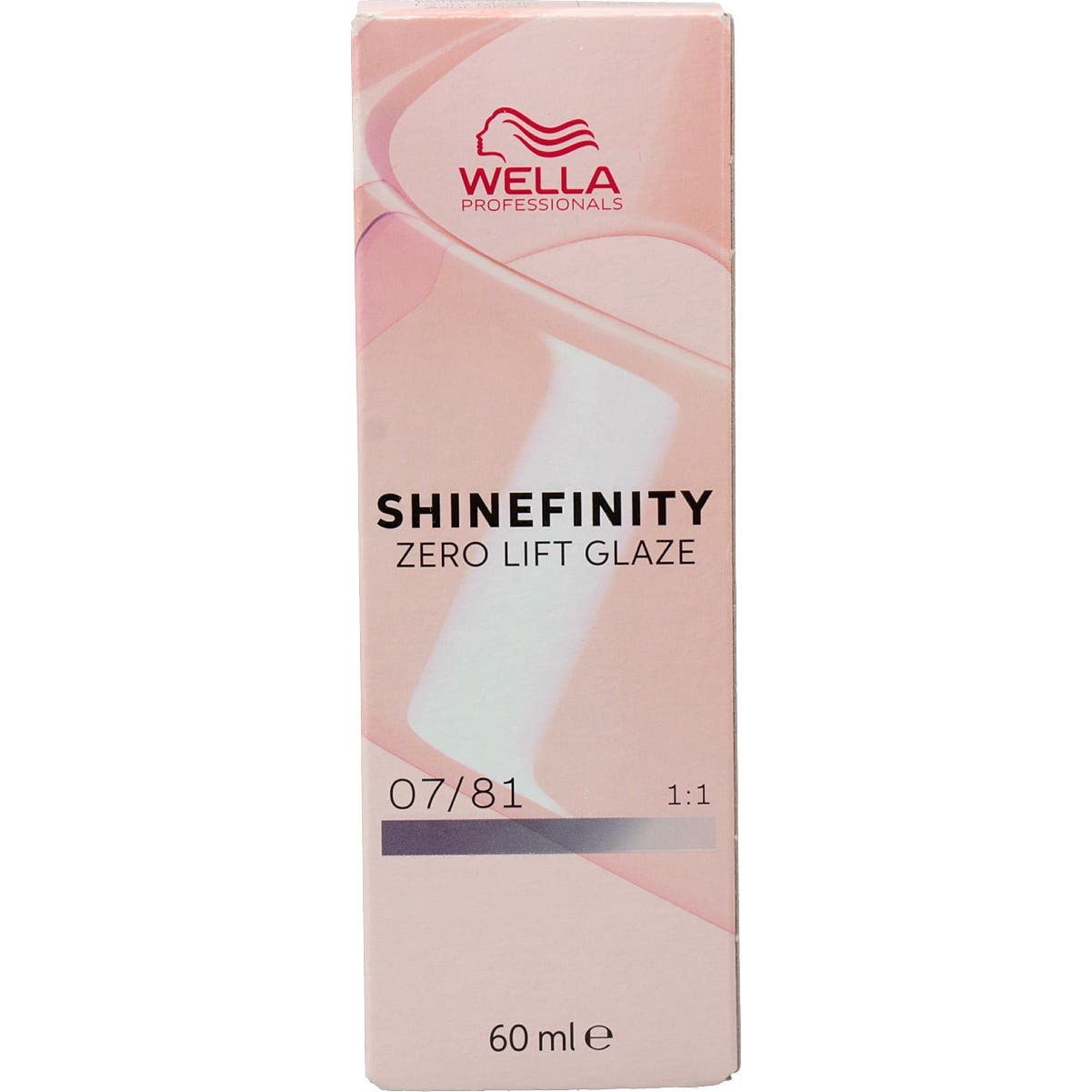 Wella Shinefinity Tinte Zero Lift Glaze Color 07/81 90ml
