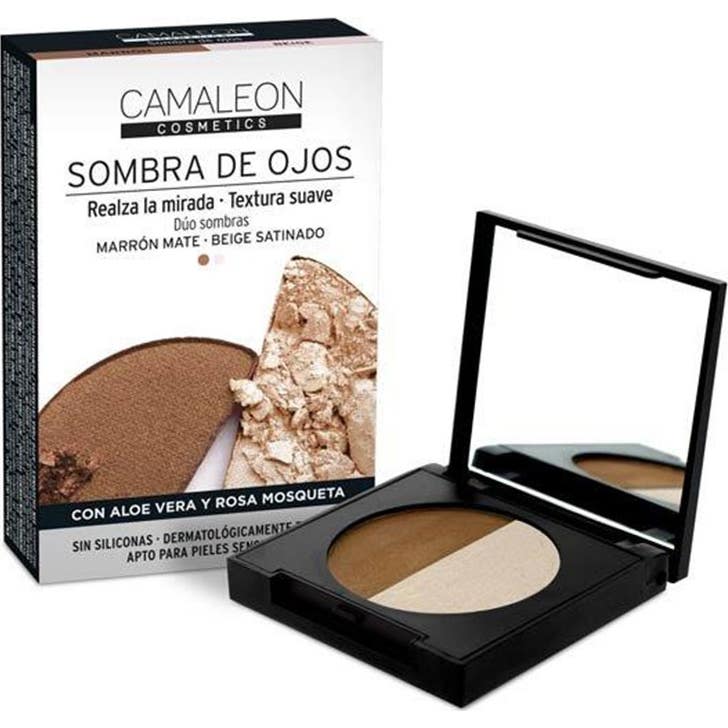 Camaleon Cosmetics Marrón/Beige Camaleon Sombras De Ojos Y 2 X2.3 G
