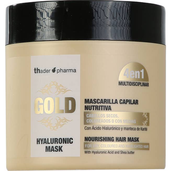 Thader Pharma Gold Mascarilla Capilar Nutritiva 4 en 1 1 ud