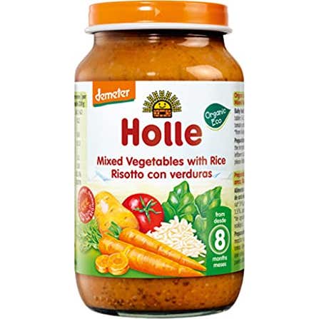 Holle Tarrito Verduras con Arroz +8 M 220 g