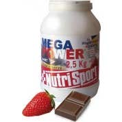 Megapower bote 2.5 KG + Nutrisport + Chocolate