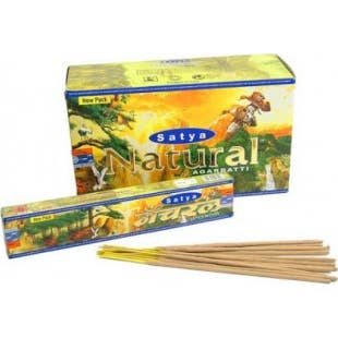 Satya Incienso Natural 12x15 g