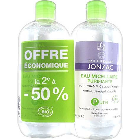 Jonzac Agua Micelar Purificante 2x500 ml