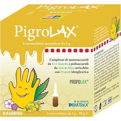 PigroLAX Microclisma Monodosis Niños 6x5 g