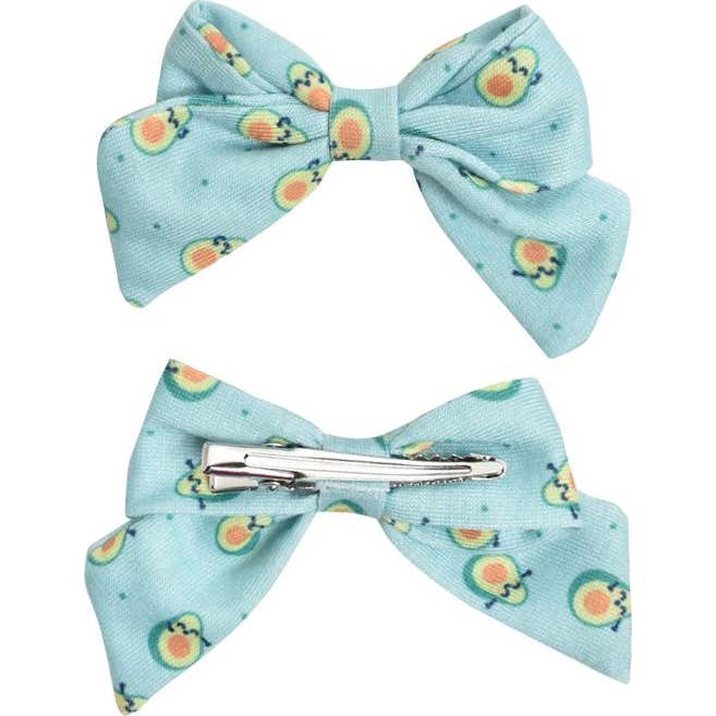 Mr Wonderful Clips de Pelo Lazo Aguacate 2 uds