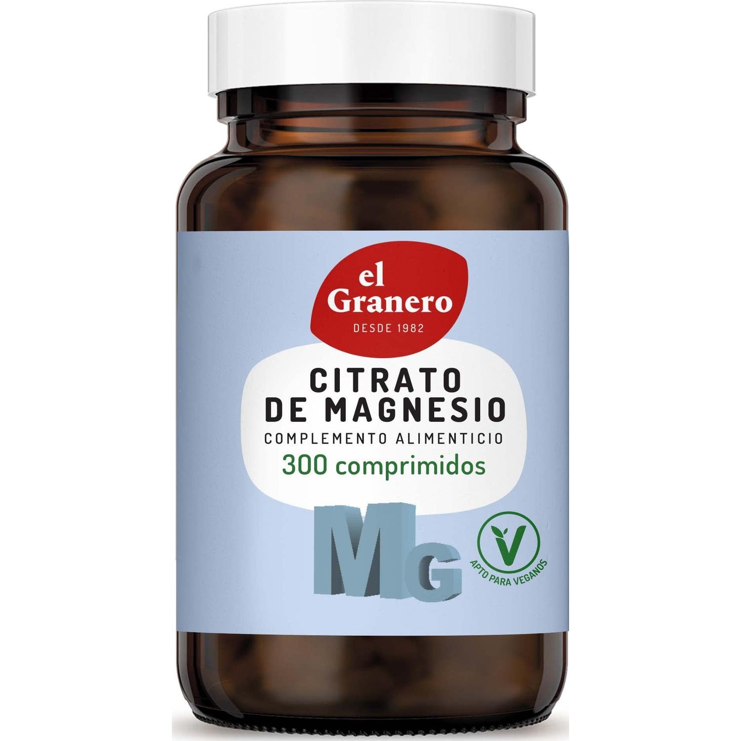 Citrato Integral de Magnésio El Granero 760mg 300comp