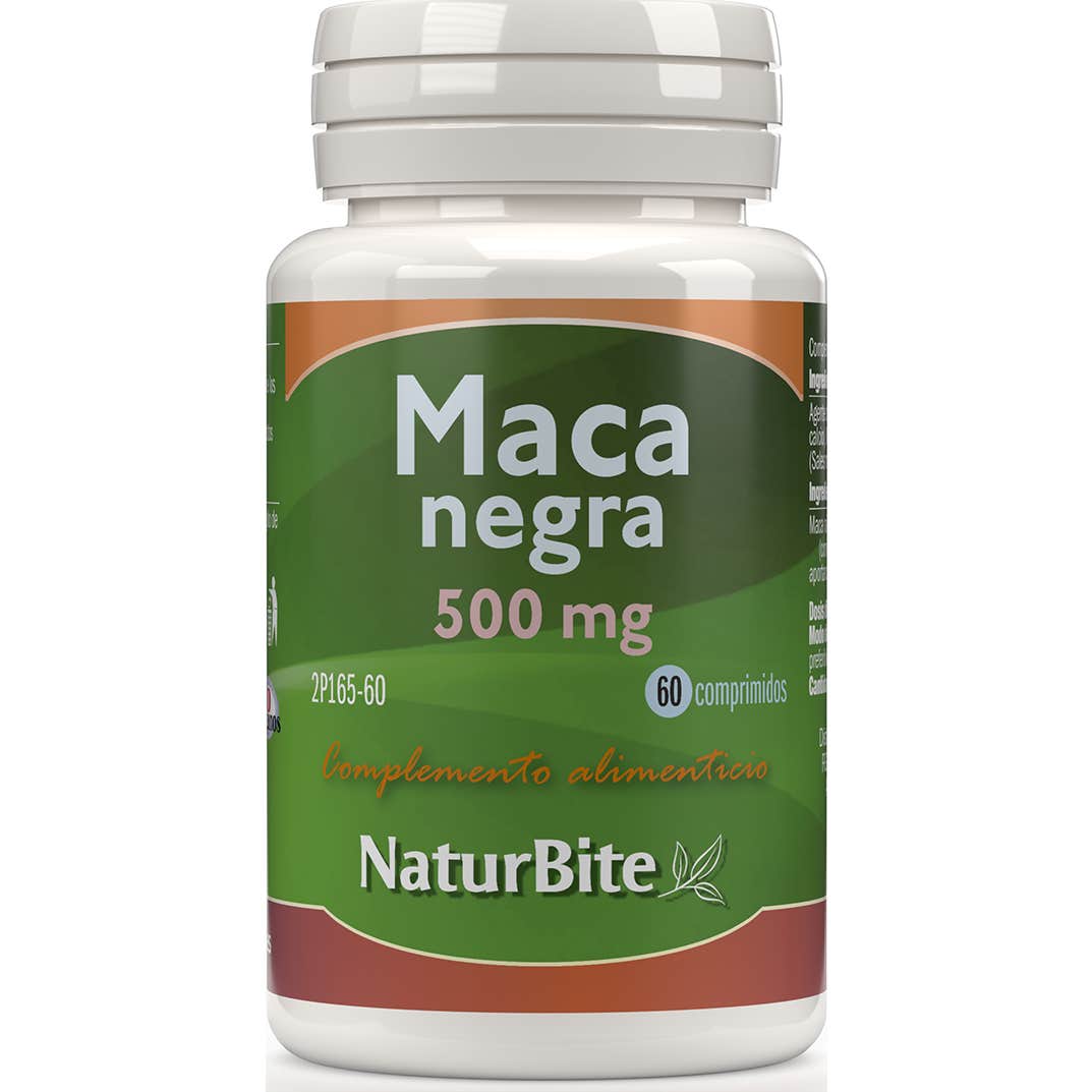 NaturBite Maca Negra 60 tabletas
