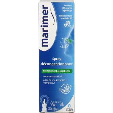 Marimer Spray Descongestionante Aceites Esenciales 20 ml