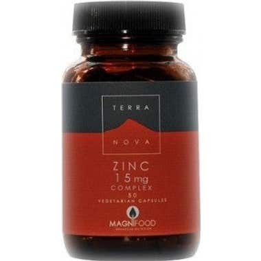 Terranova 10 X Zinc Complex 50 Cápsulas De 15 Mg - Imagen 2