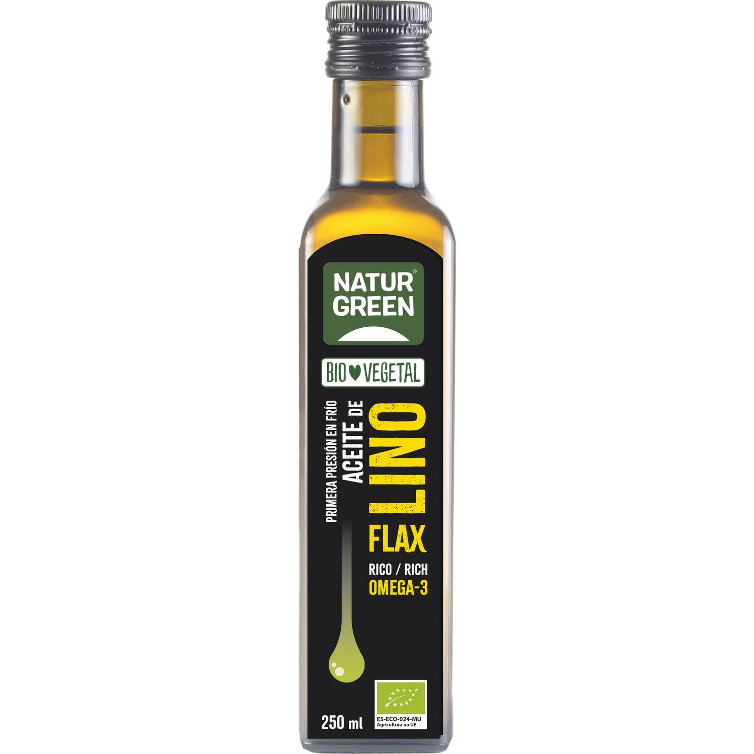 Naturgreen Aceite Ecológico De Lino 250 Ml