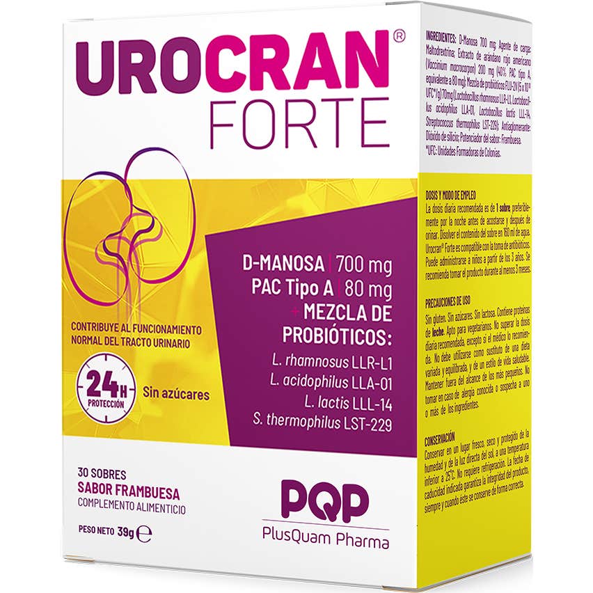 Urocran Forte Sabor Frambuesa 30sobres