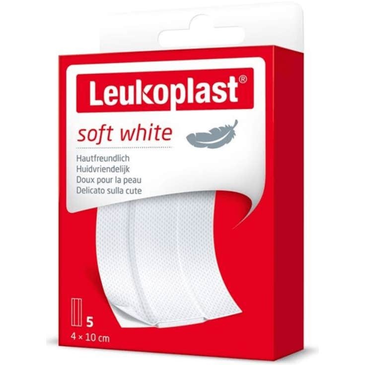 Leukoplast Soft Whit Pans 10x4 Cm 5