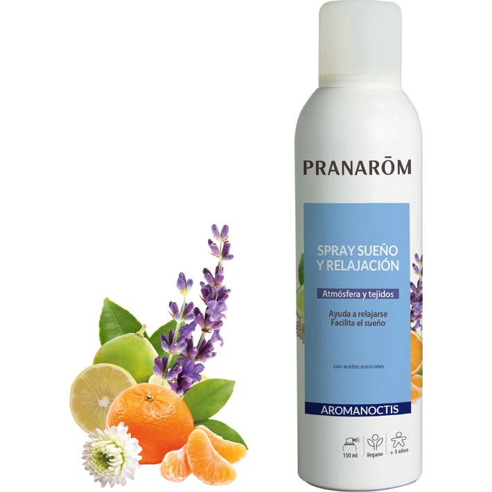 Pranarôm Aromanoctis Spray Sueño y Relajación Atmósfera y Tejidos 150ml