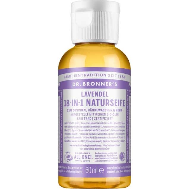 Dr. Bronner's Lavanda Jabón 60 Ml - Imagen 3
