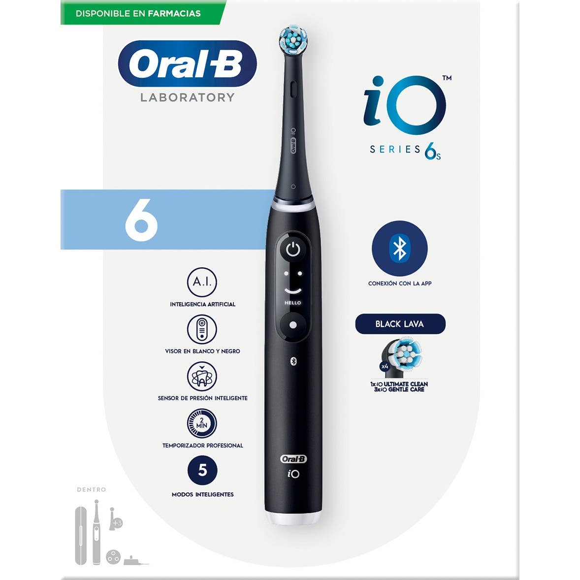 Oral-B IO 6 Black Cepillo Dientes 1ud