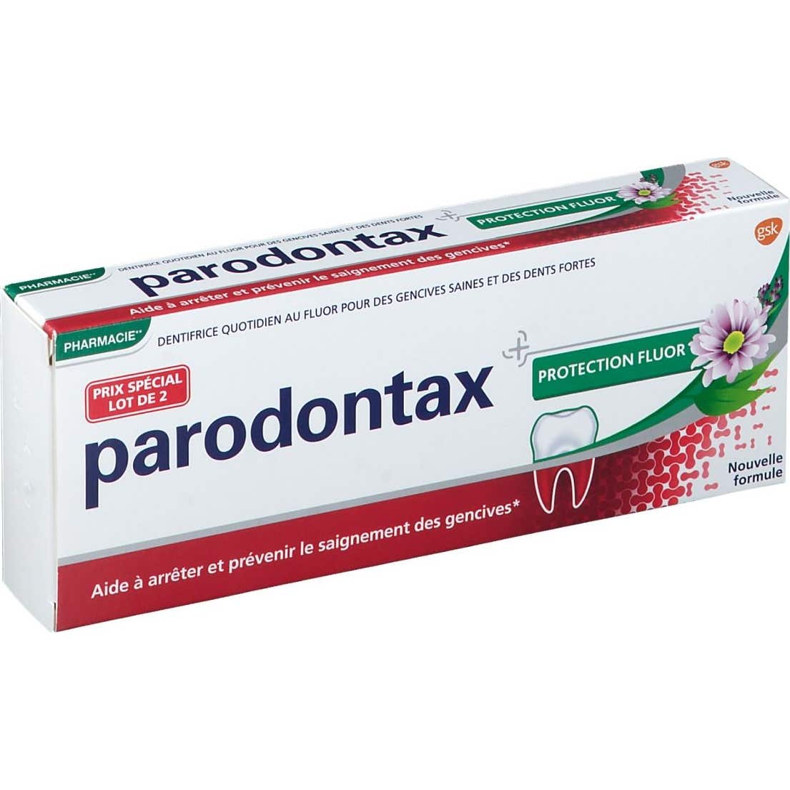 Periodontax Pasta de dientes verde Gel Fluor Gel 2X75 Ml