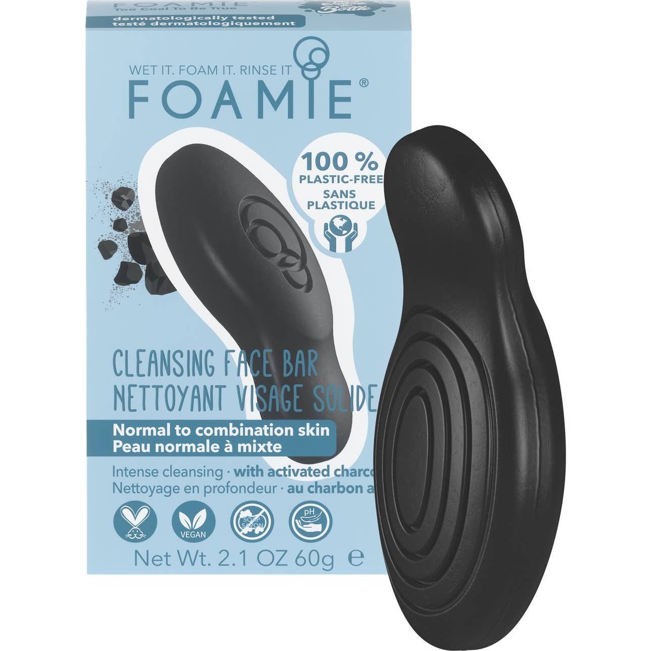 Foamie Barra Rostro Piel Normal Mixta 60g