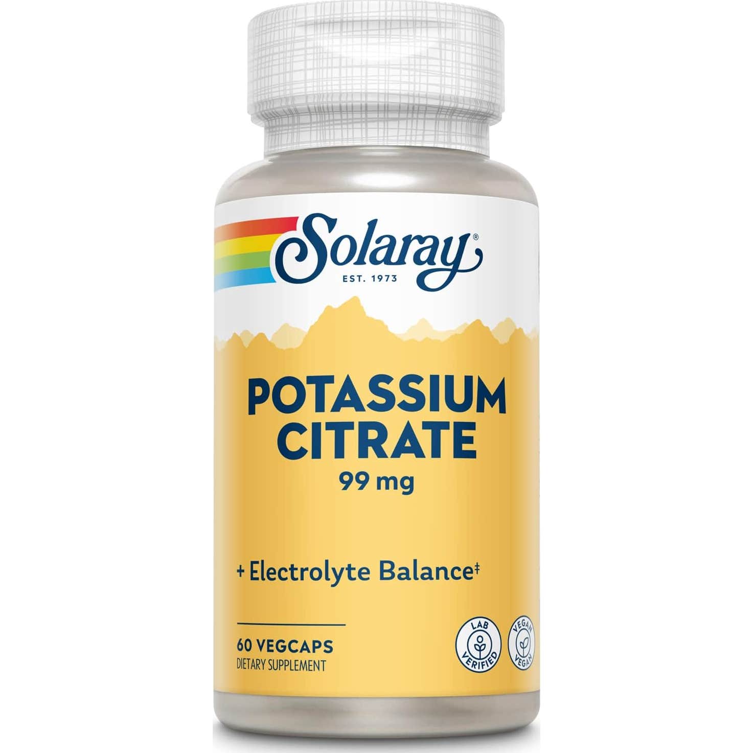 Solaray Potasio Citrato 99mg 60 Cap